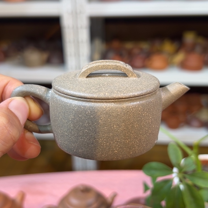 茶壶紫砂青段汉瓦60cc