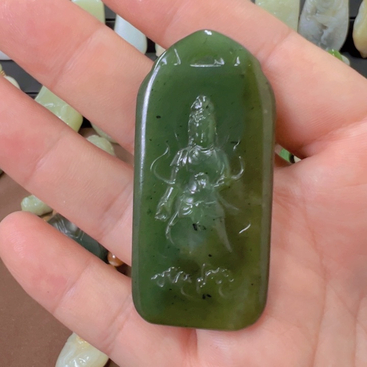 吊坠(不含链)未镶嵌和田玉