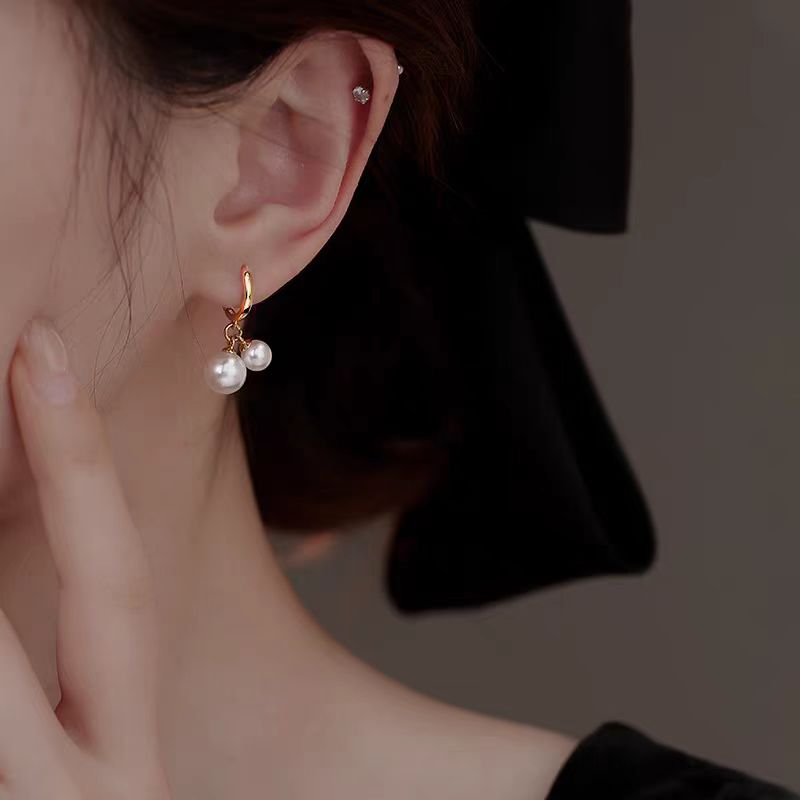 铜合金耳饰 耳饰百搭耳钉精致素款女耳扣饰品甜美风N4052