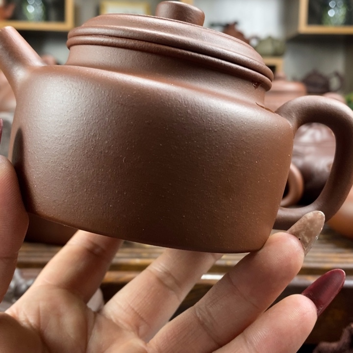 紫砂茶壶用****9原矿紫砂壶