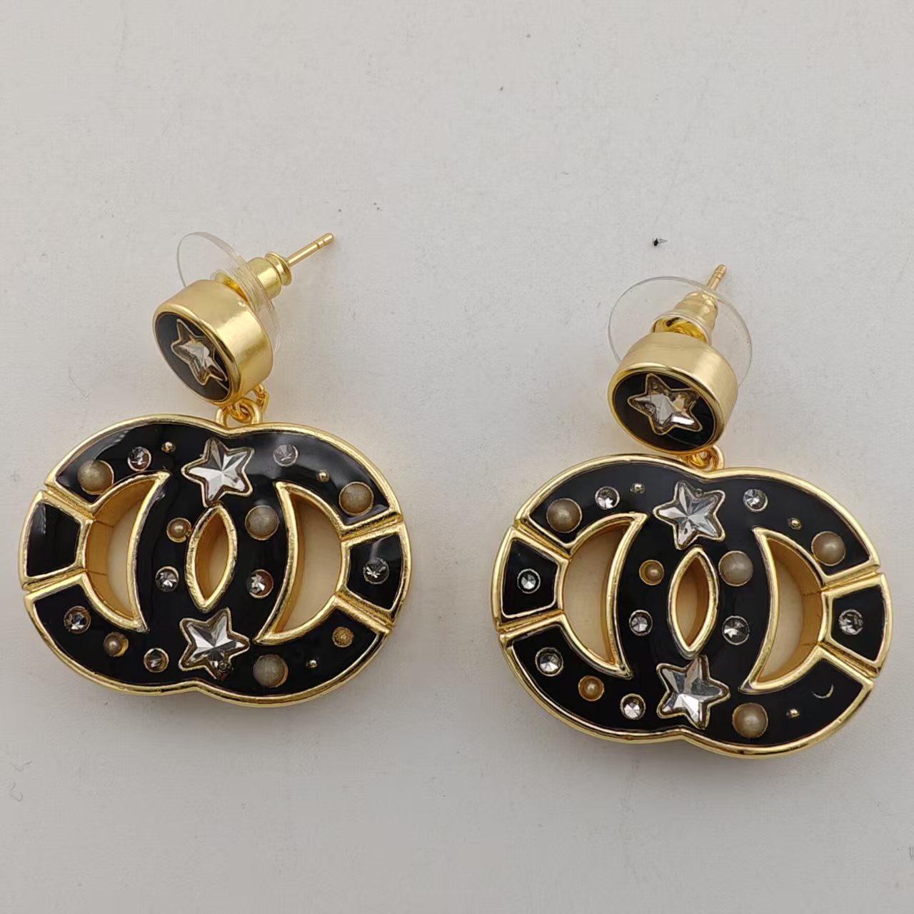 铜合金耳饰 VTGZIVI饰品/A319复古时尚百搭款/新款耳环系列