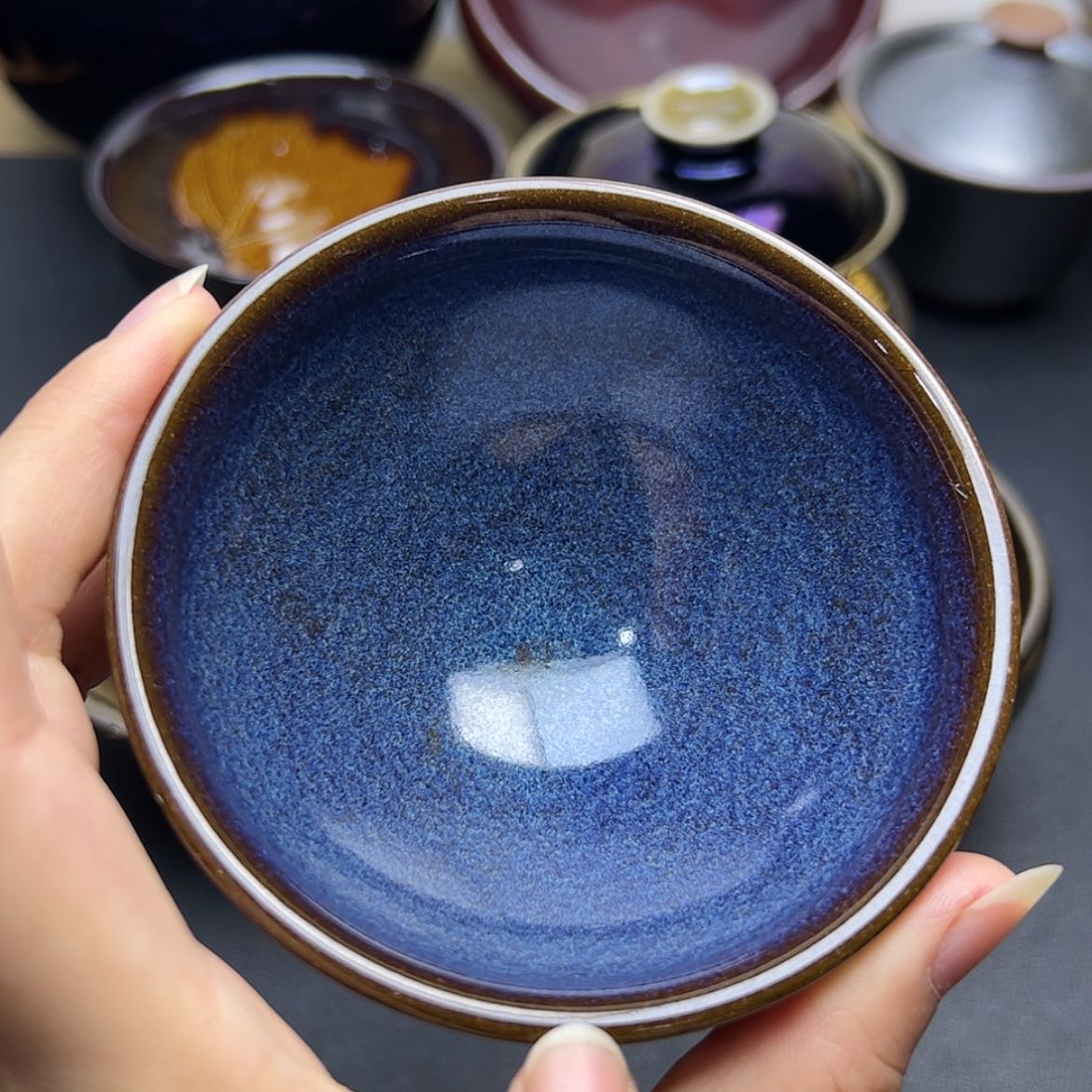 【闪购商品】茶盏建窑建盏主人杯