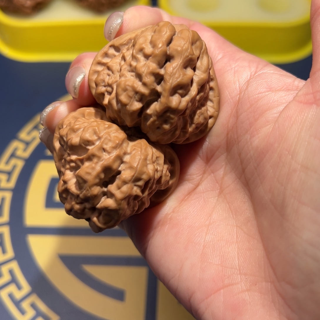 文玩核桃把件三角蛙41