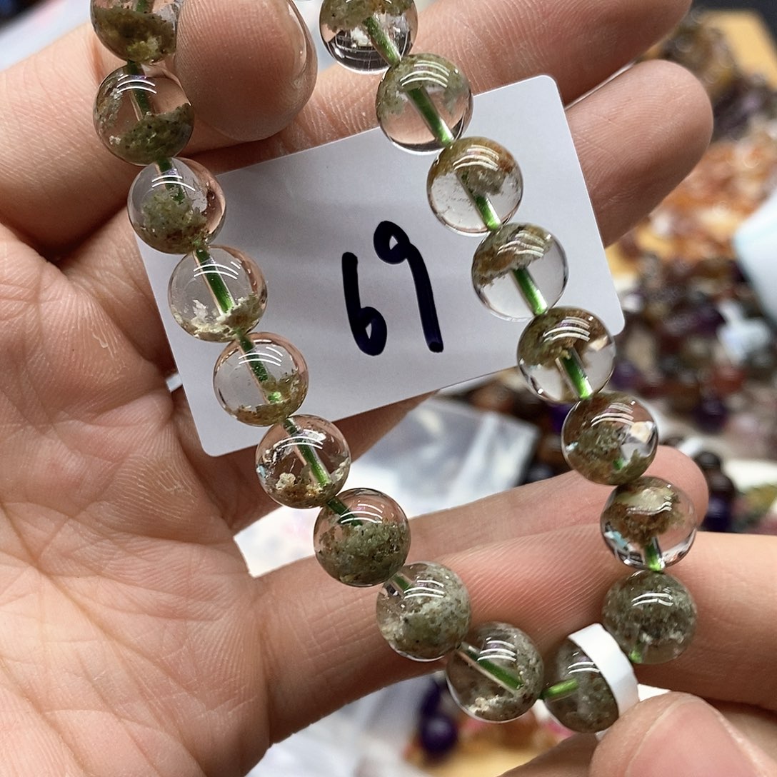 水晶手串未镶嵌天然