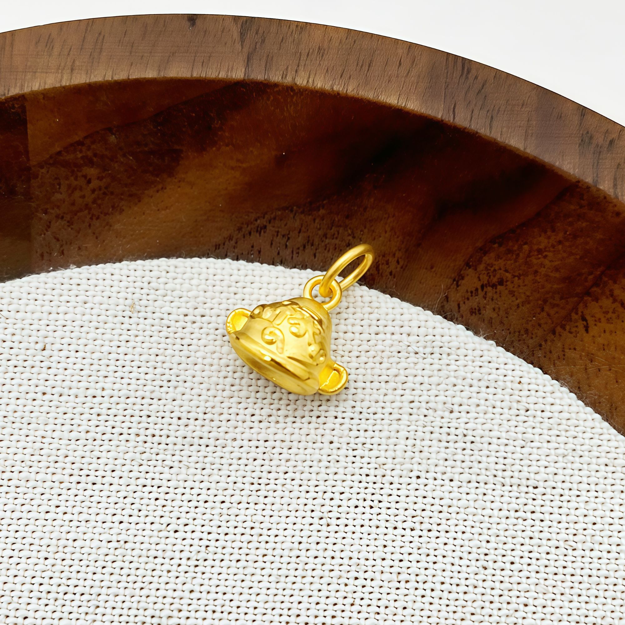 足金999 福禄小官帽吊坠 0.71