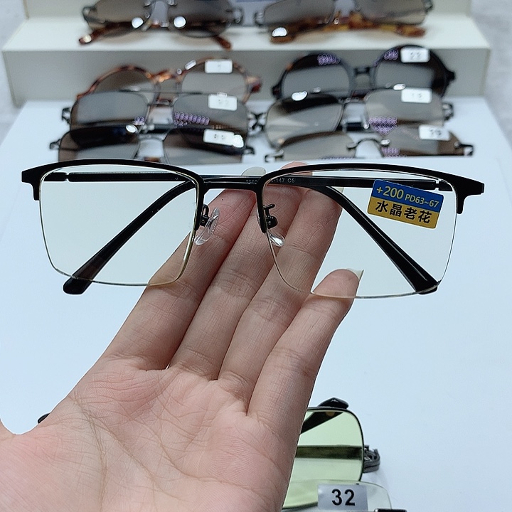 竹叶青老花镜200度