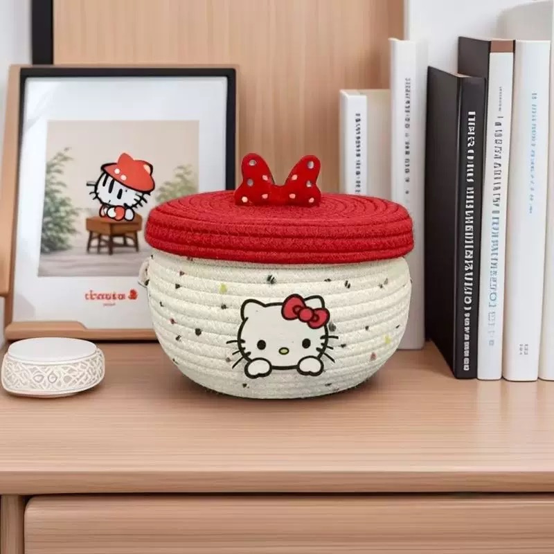 SNL-卡通收纳篮带盖子