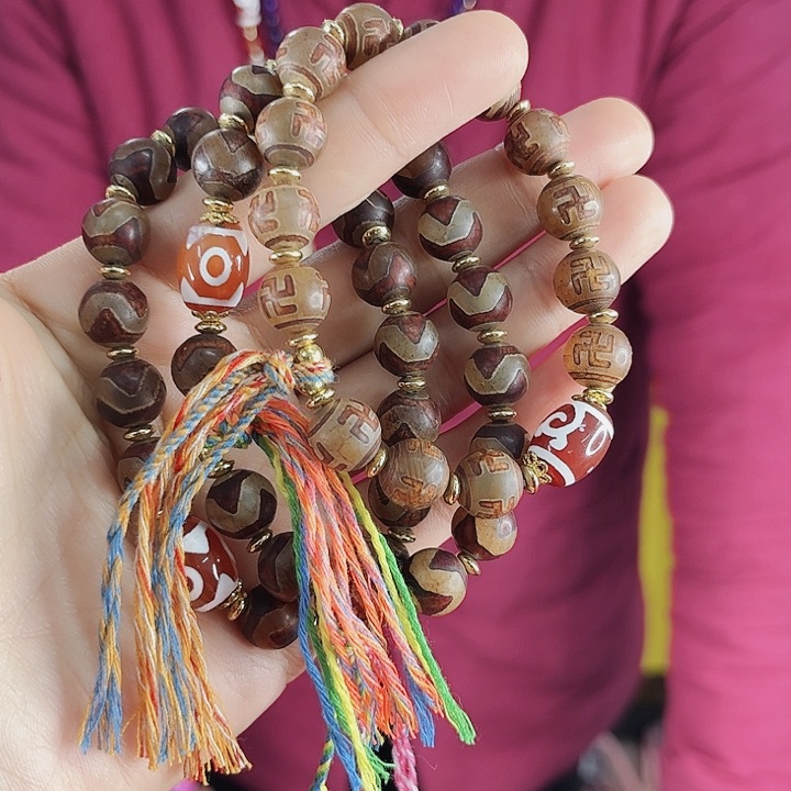 玛瑙手链未镶嵌T13牙牙+万字手串发其一