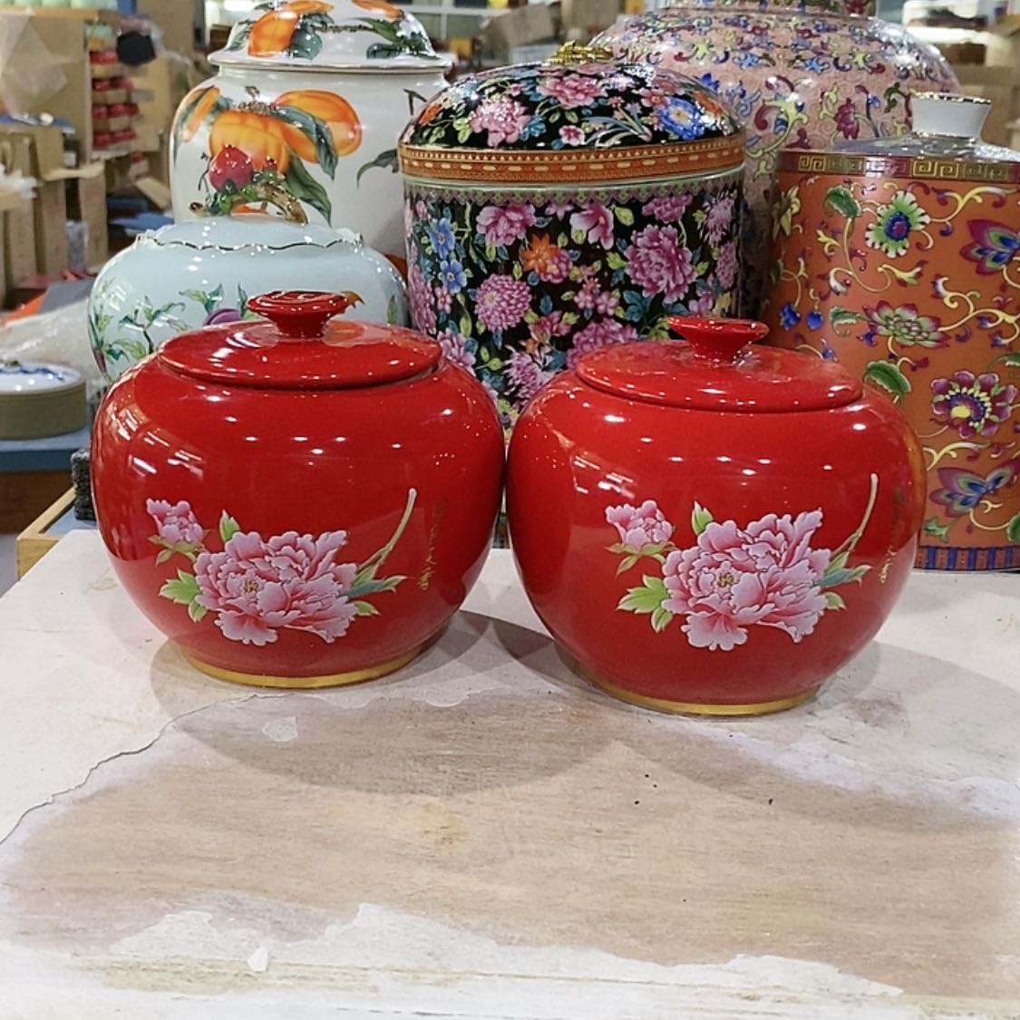 【闪购商品】罐茶叶罐陶瓷茶叶罐