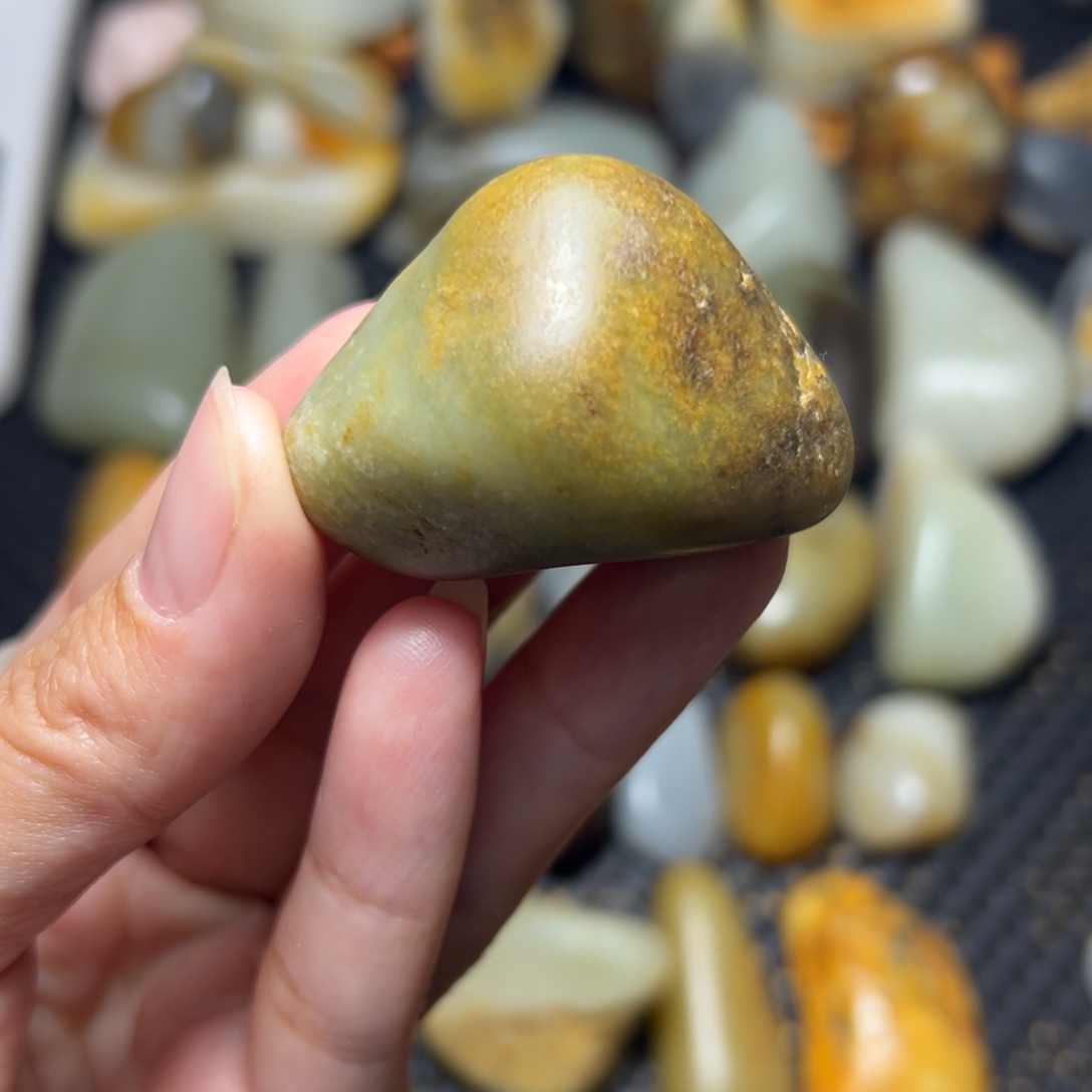 和田玉未镶嵌挂件A30