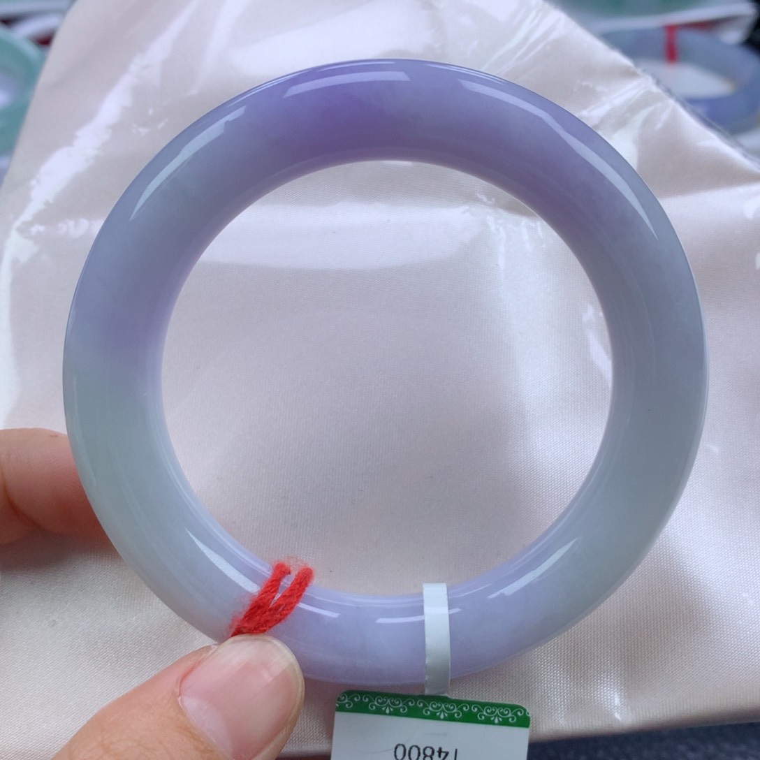 翡翠手镯未镶嵌55圆