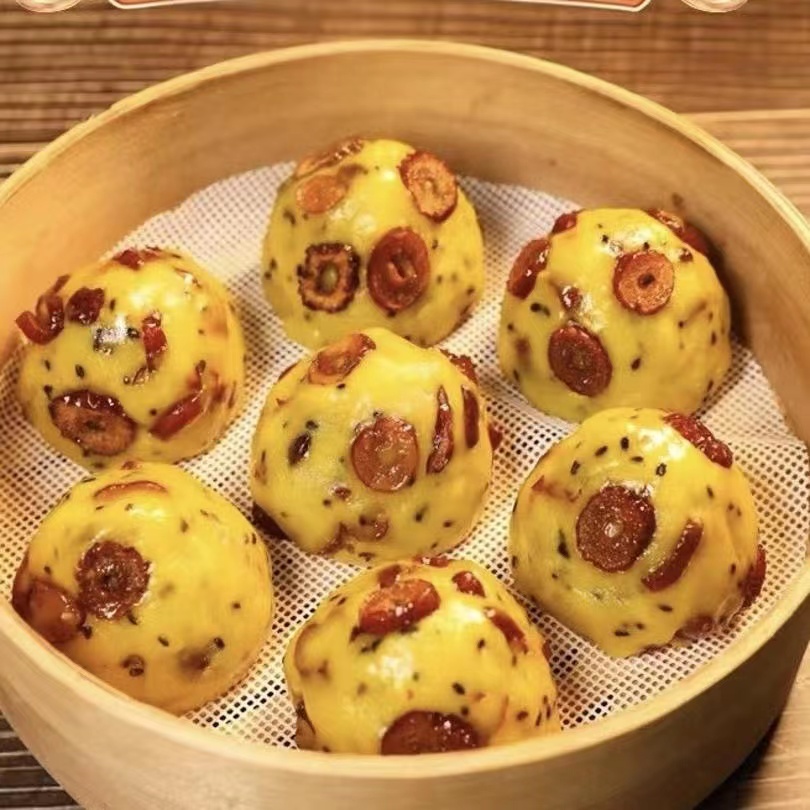 五谷粗粮大黄米粘窝窝头速食早餐营养美味传统美食