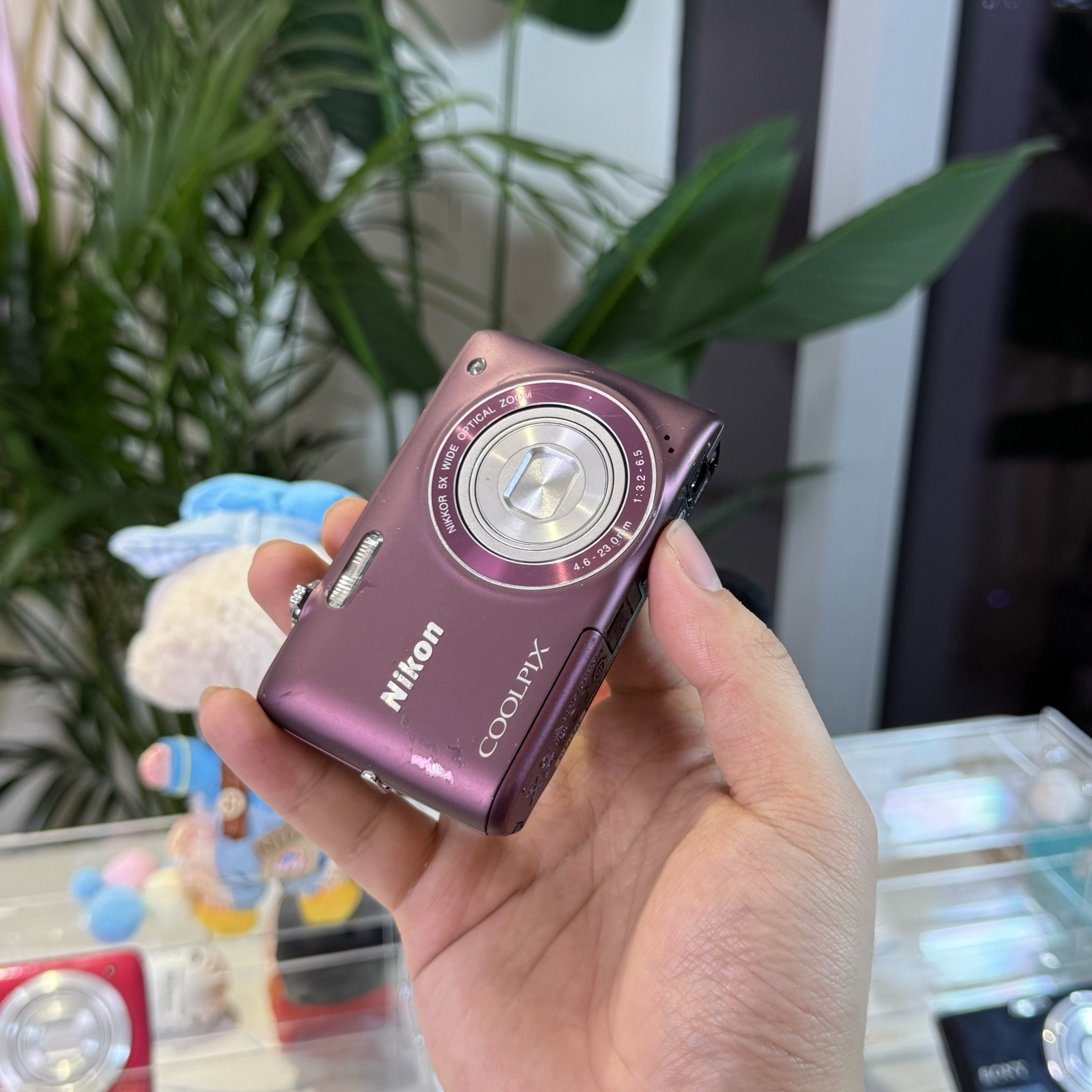 9新 Nikon/尼康 尼康s4100色彩好清透好滤镜多适合新手带配件