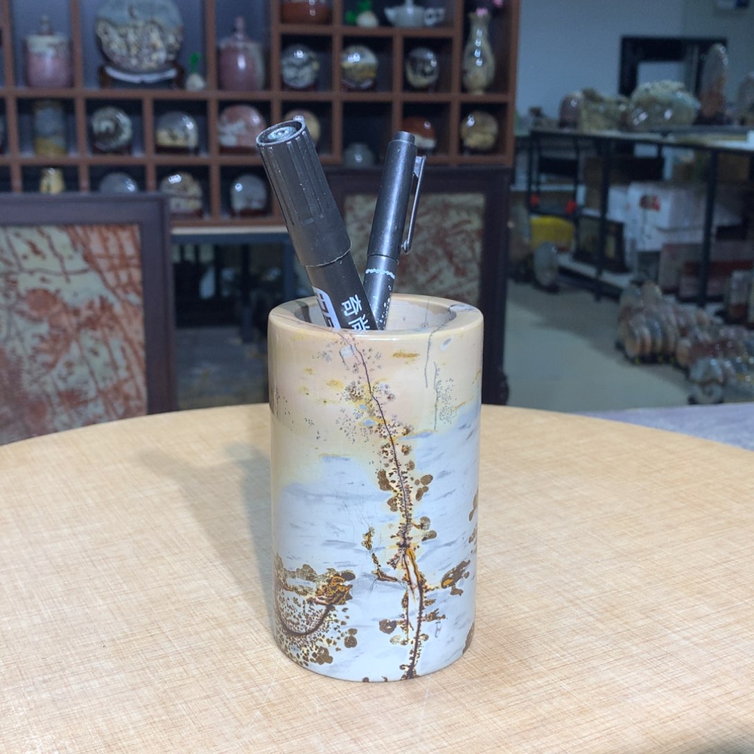 紫砂广西国画石，观赏