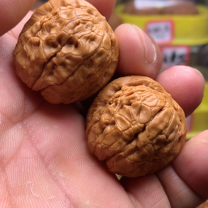 吊坠文玩核桃甲骨文34