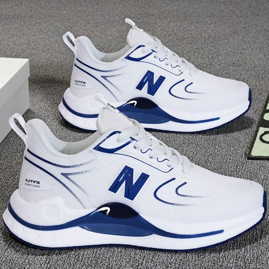 【一森家】新款透气软底轻便时尚情侣舒适跑步休闲运动鞋C099