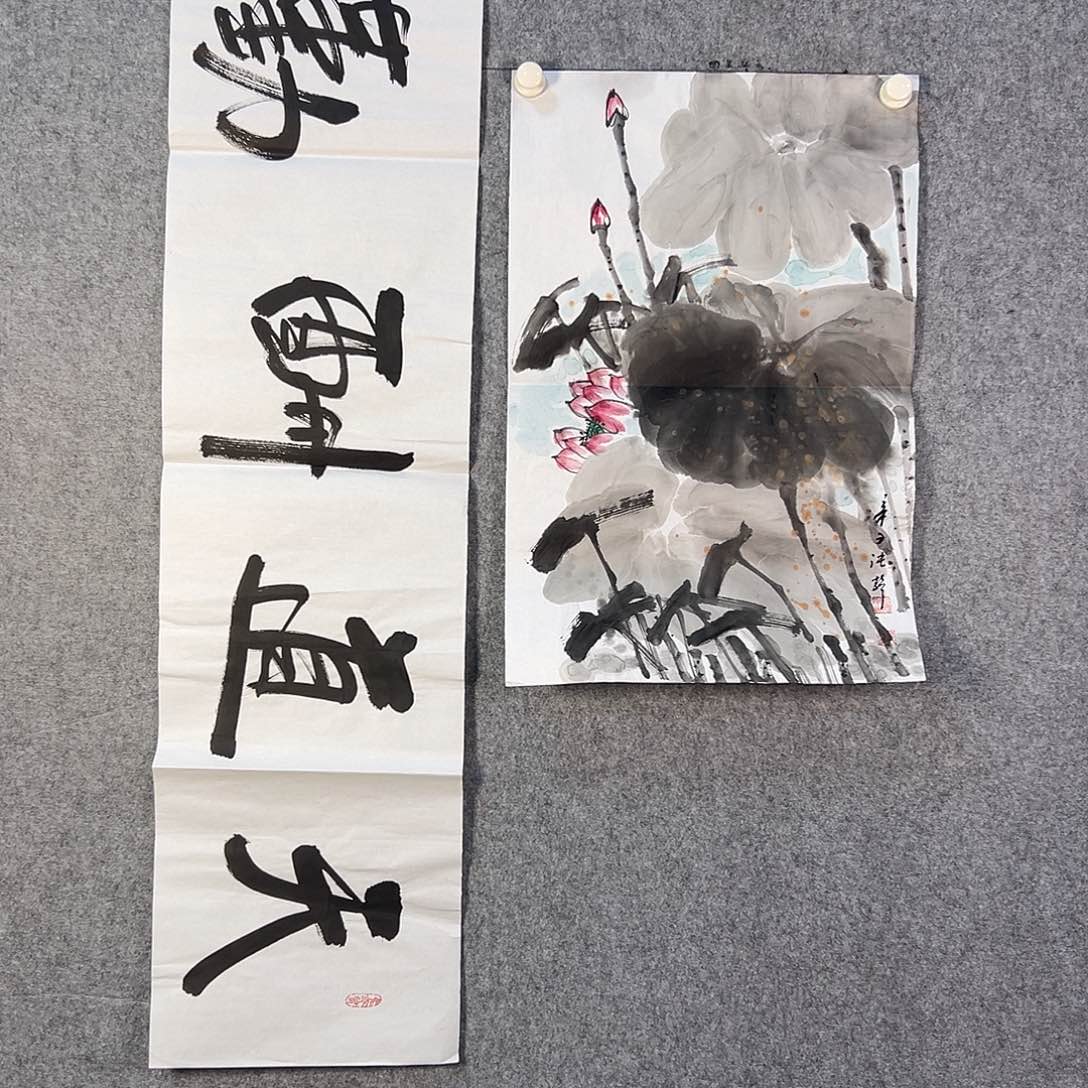 国画853 花鸟在此鸣叫的声响声