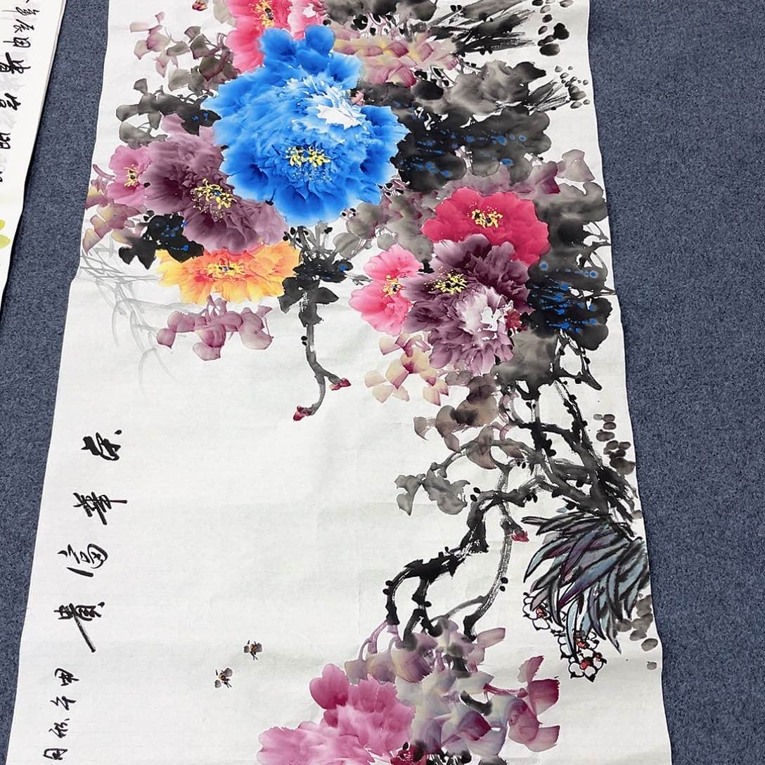 国画纯手绘字画作品