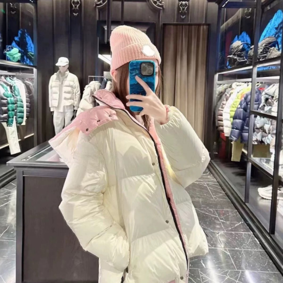 【白鸭绒+现货】女款时尚百搭羽绒服