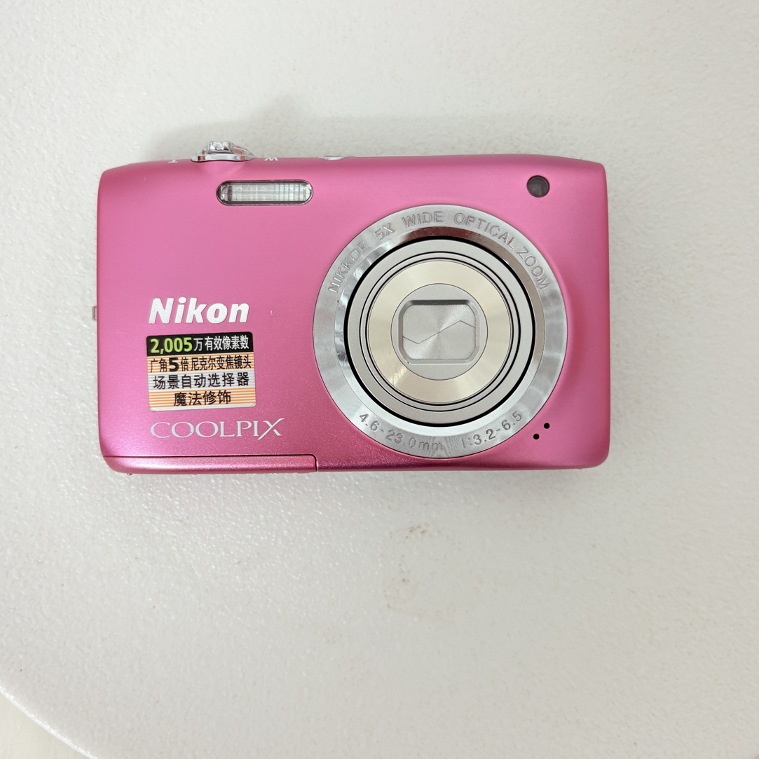 9新 Nikon/尼康 s2800色彩饱满 人像推荐 屏幕暗角 配件齐全