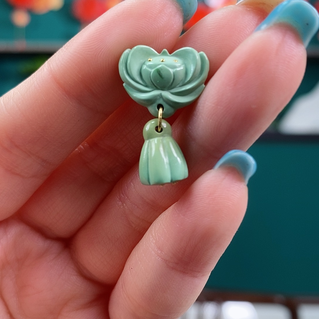 绿松石珠宝奇石未镶嵌