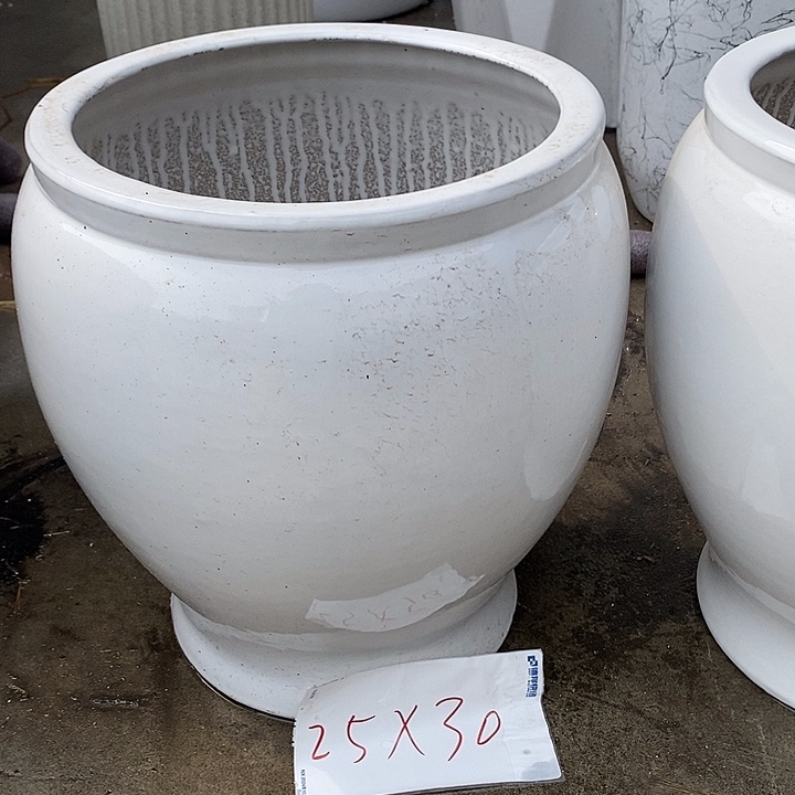 陶瓷陶瓷花盆厂家微瑕清