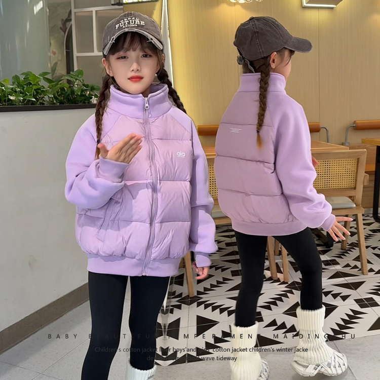 【校服神器】2025儿童羽绒服宝宝秋冬季男女童小中大童洋气童装外套