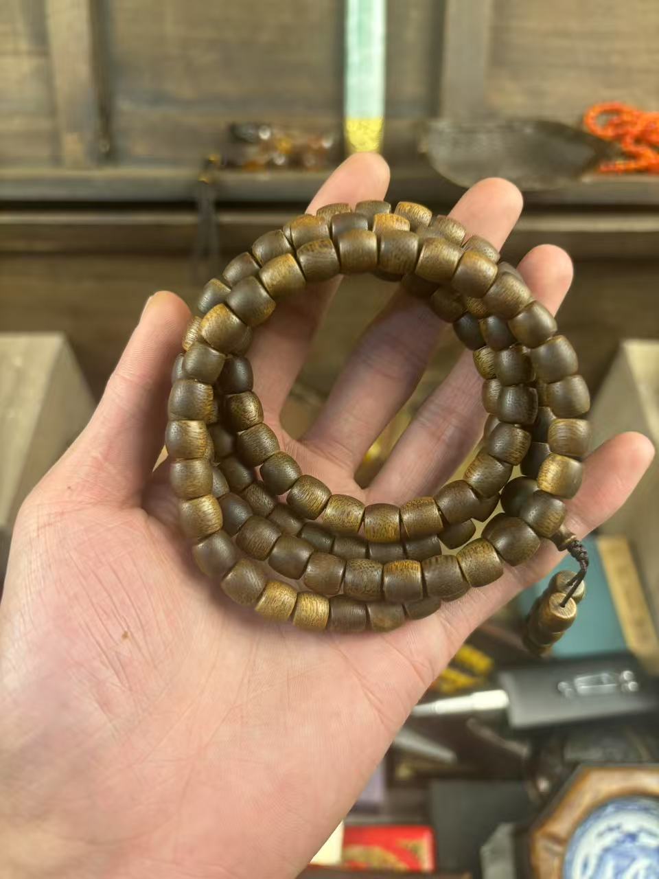 福森红土楠木手链一个