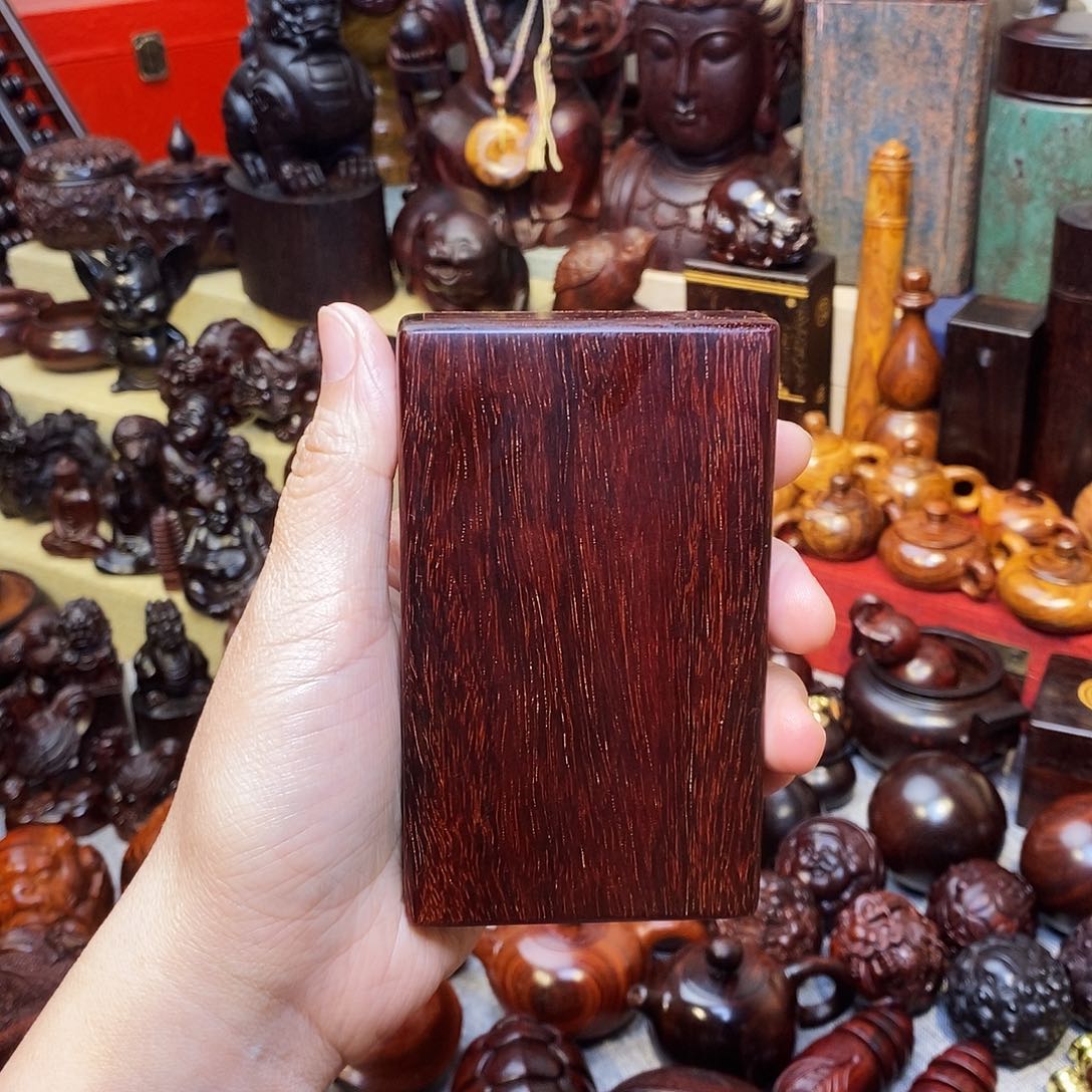 檀香紫檀（小叶紫檀）铁****龙烟盒