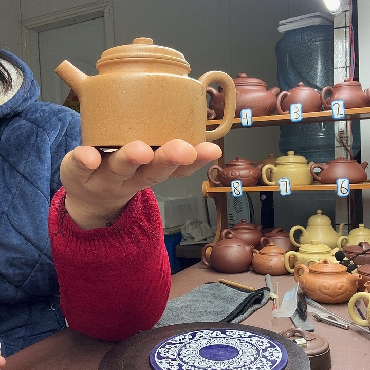 铭***）紫砂茶壶大容量.220CC