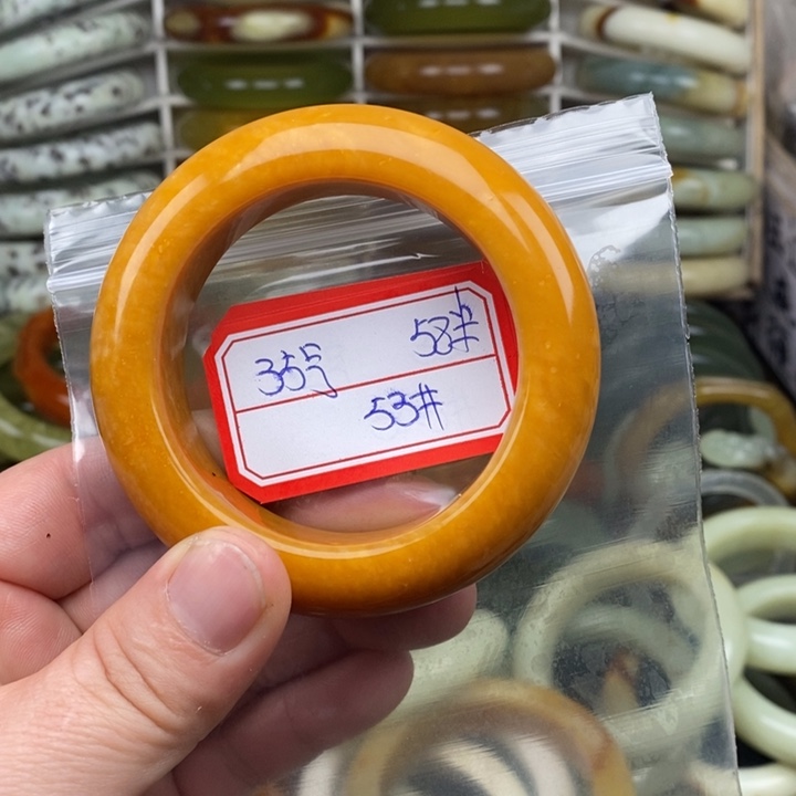 未镶嵌蛇纹石玉手绳