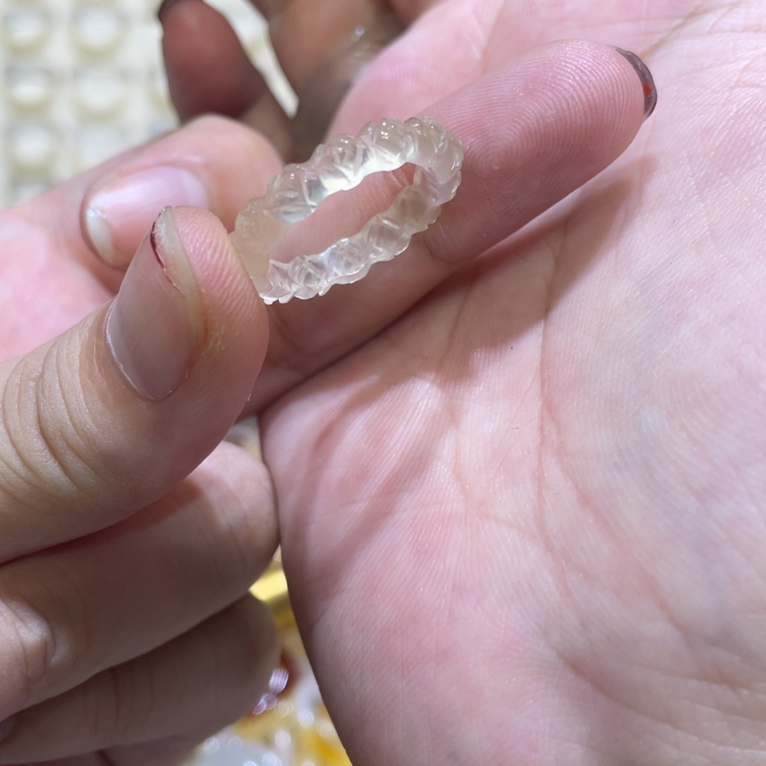 玛瑙/玉髓合金戒指3 9号港16