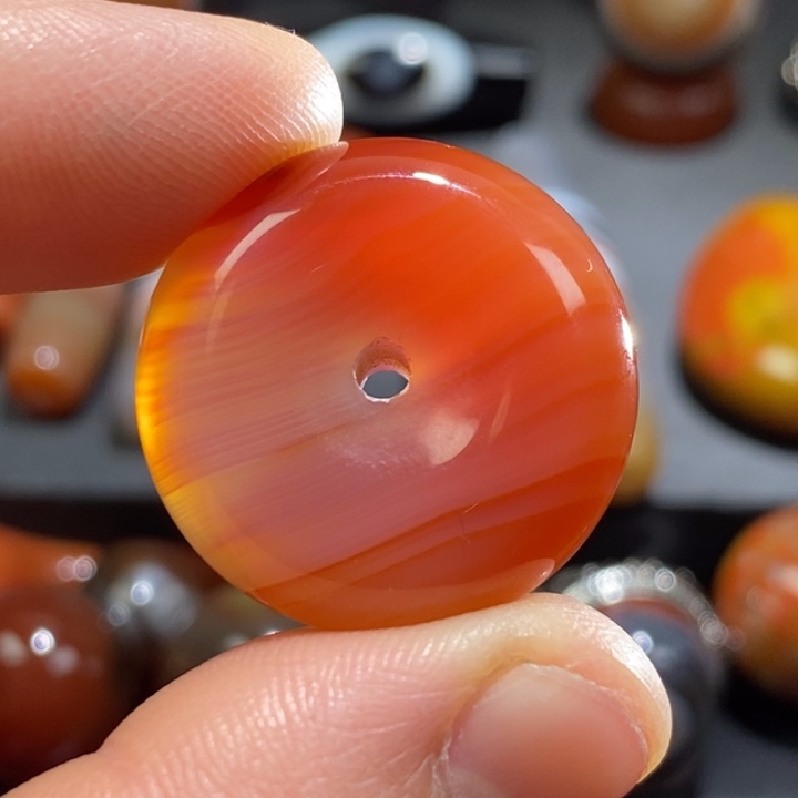 玛瑙/玉髓未镶嵌挂件