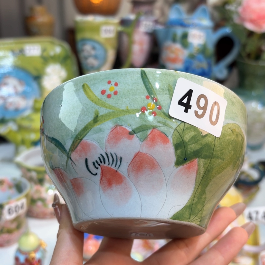 嘟***ﾟ景德镇手绘高温釉下彩陶瓷茶具