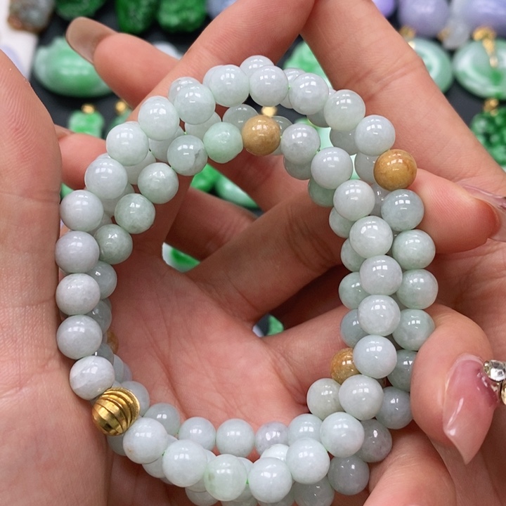 翡翠颈饰未镶嵌吊坠