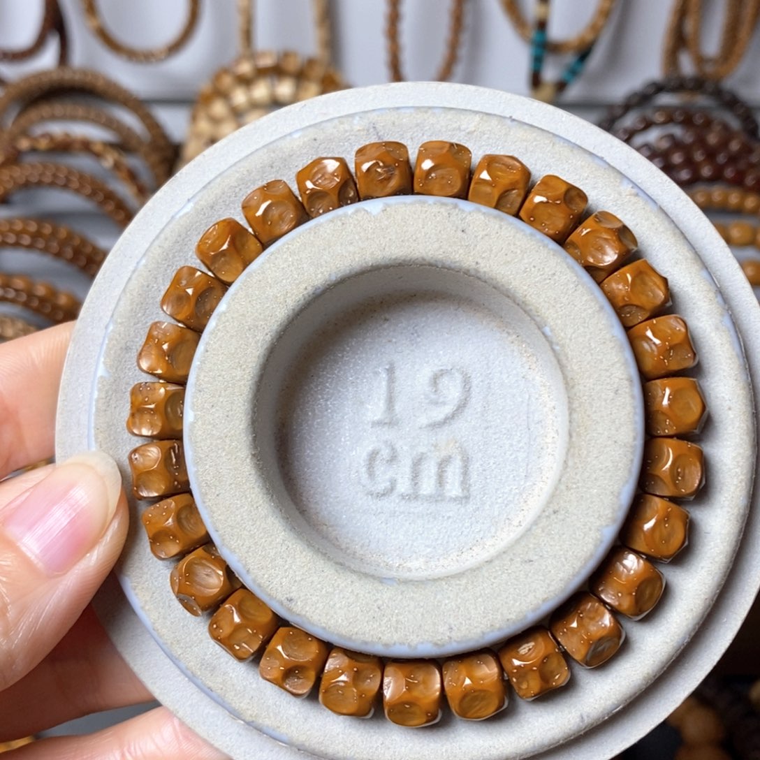 菩提手串/手链紫金鼠实心无相9