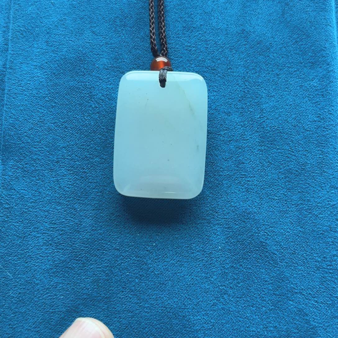 岫岩河磨玉（透闪石质玉）未镶嵌颈饰