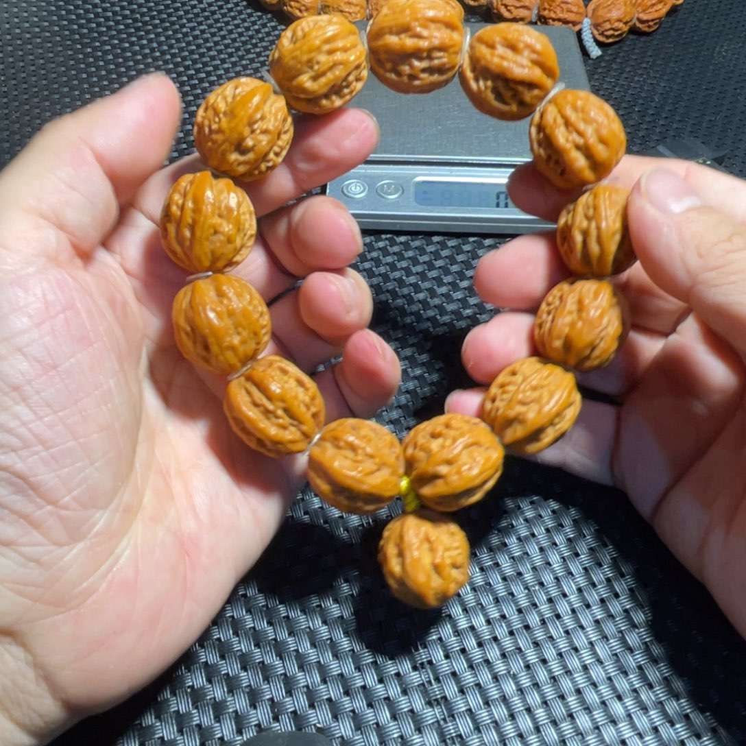 文玩核桃手串京八棱霸王龙21