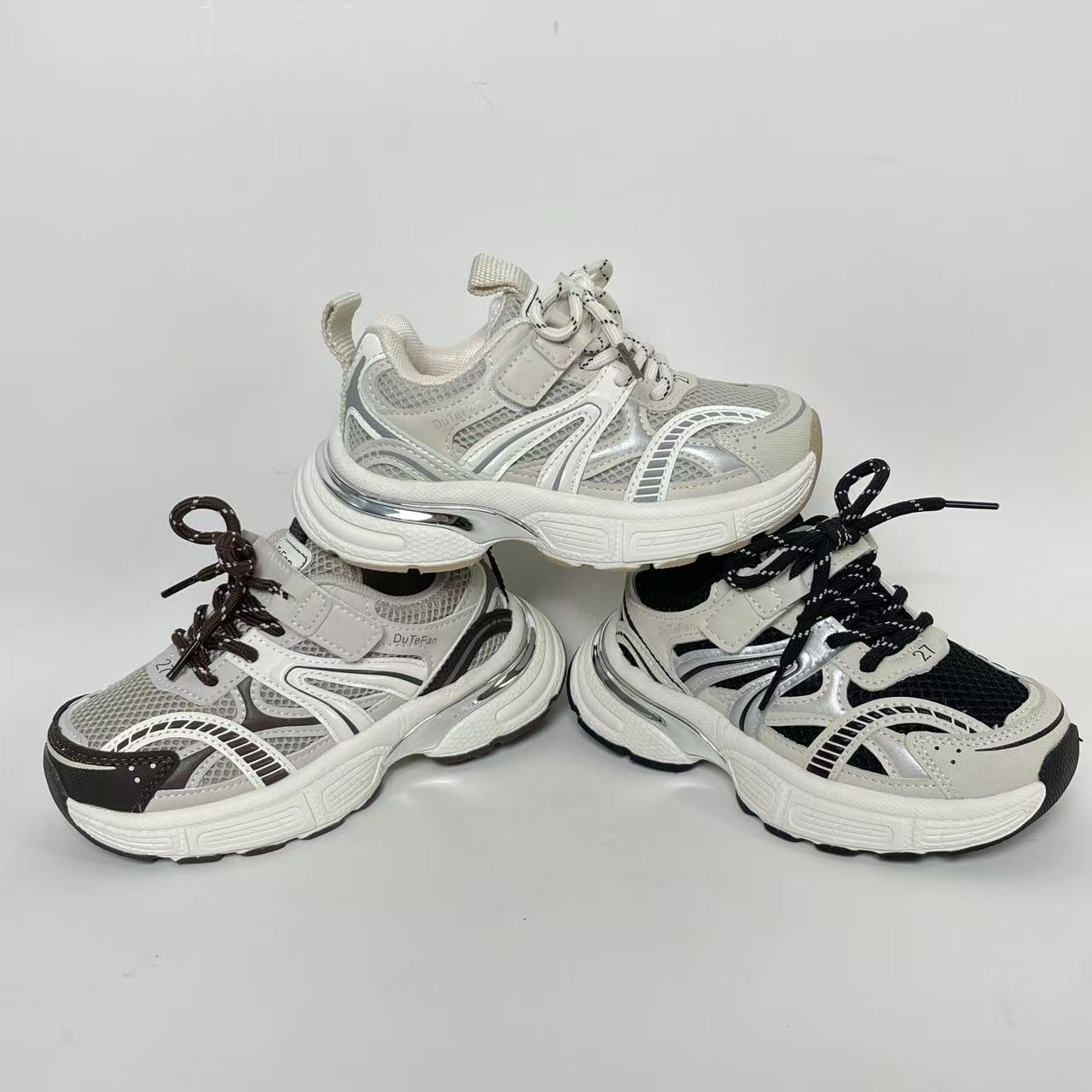 【机甲萌主】春秋新款休闲百搭鞋中大童韩版运动鞋透气网面鞋8807