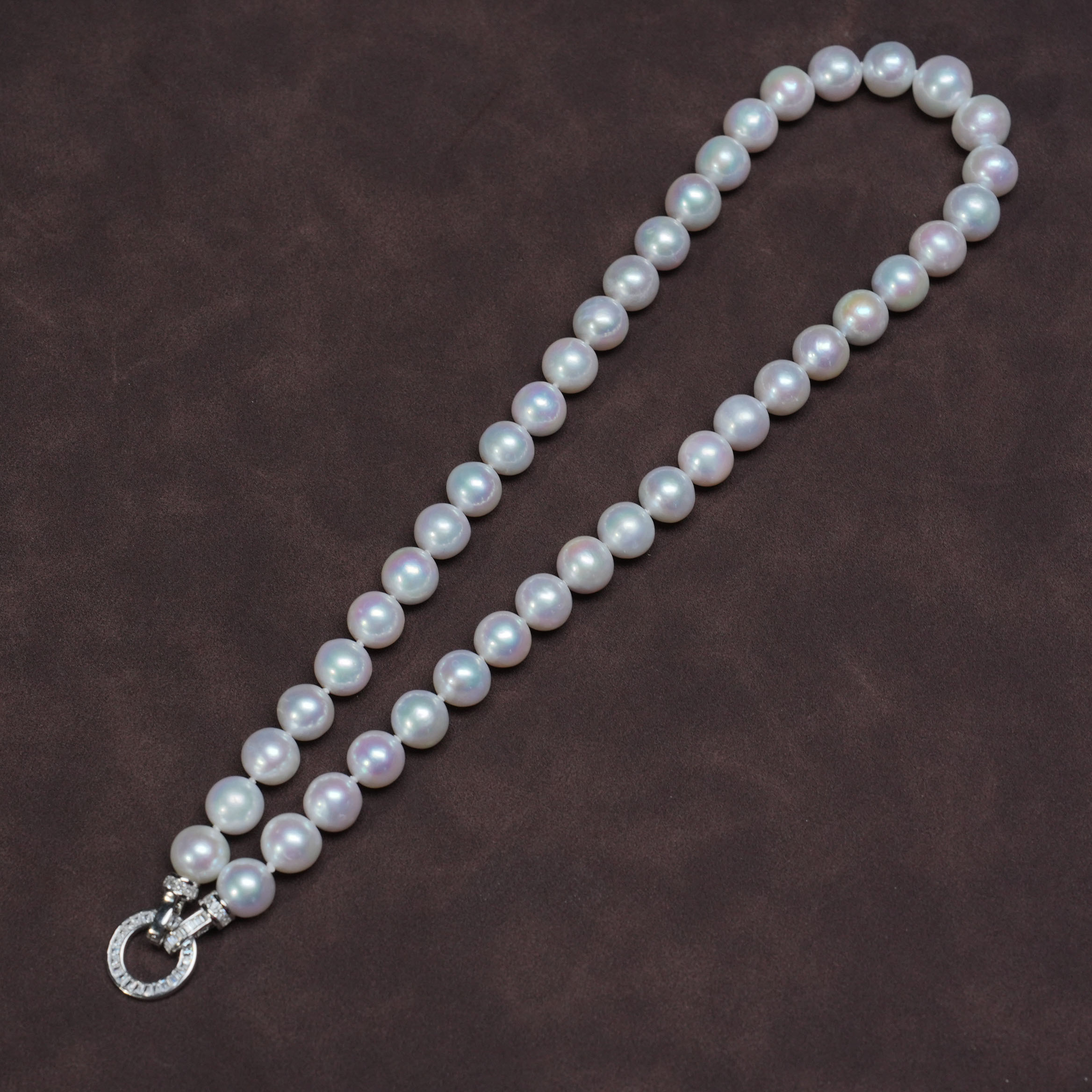 淡水珍珠项链-约卡9mm-XT103-BK|BZZ2