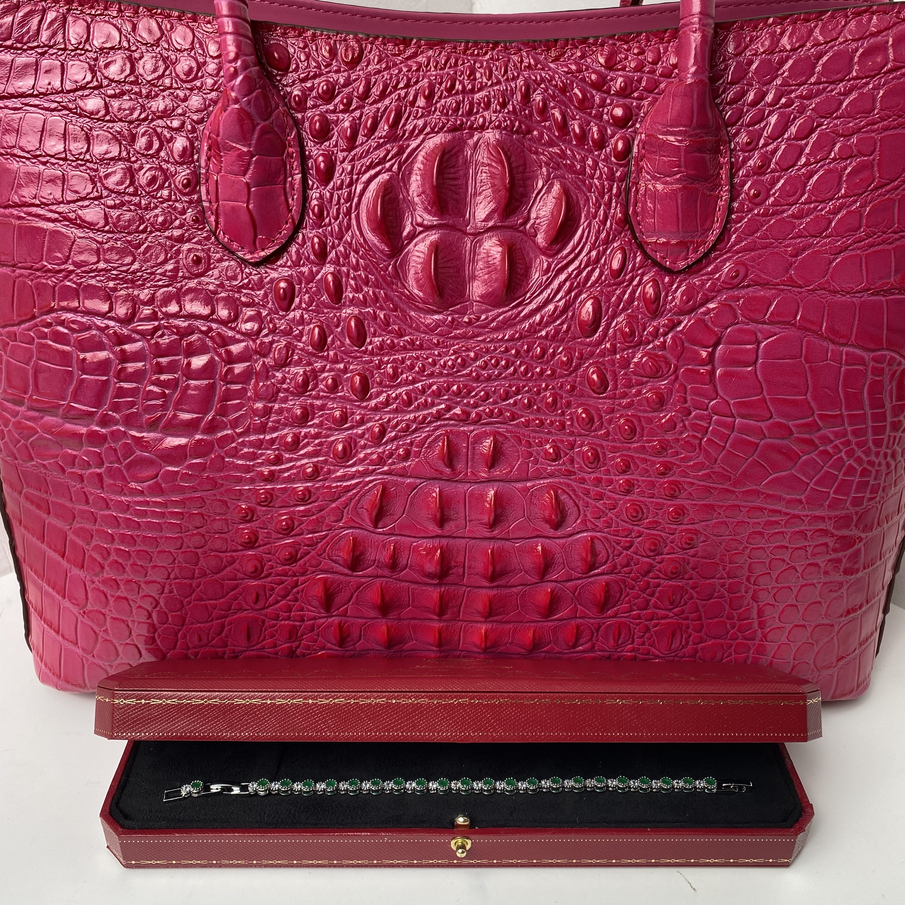 3361手链【LIANBANGH.K】高贵女王绿手链赠礼盒