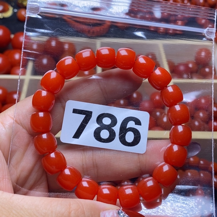 玛瑙/玉髓手链未镶嵌白*座