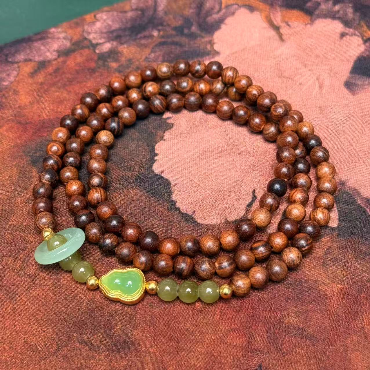 S1493-多圈花梨木手串