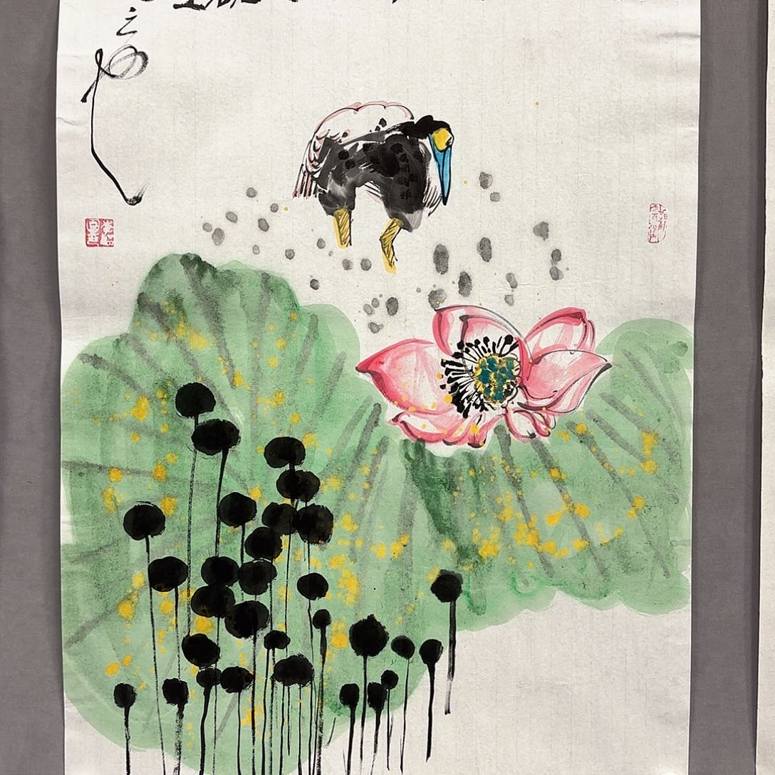 国画国画纯手绘作品请放心去藏