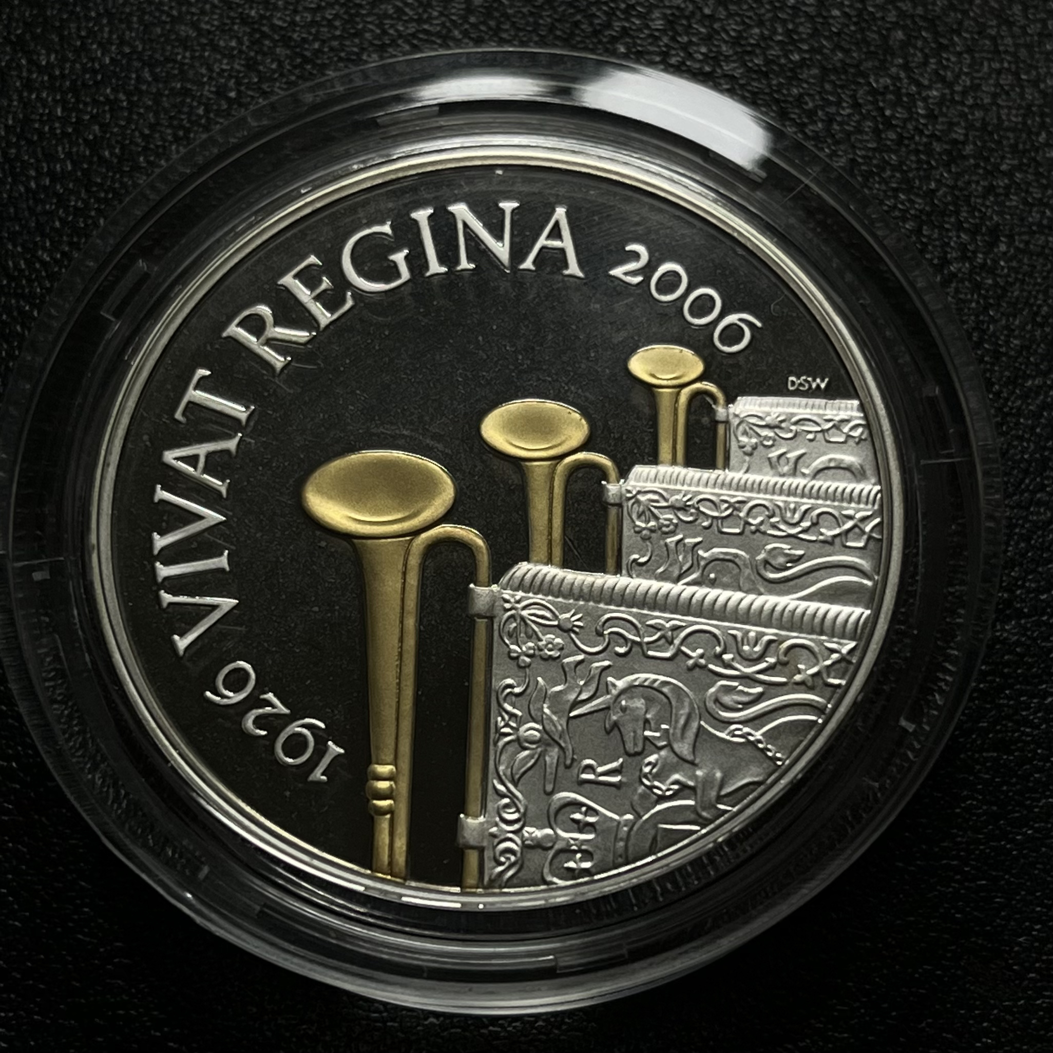 英国2006年5英镑精制纪念加厚银币套盒证齐