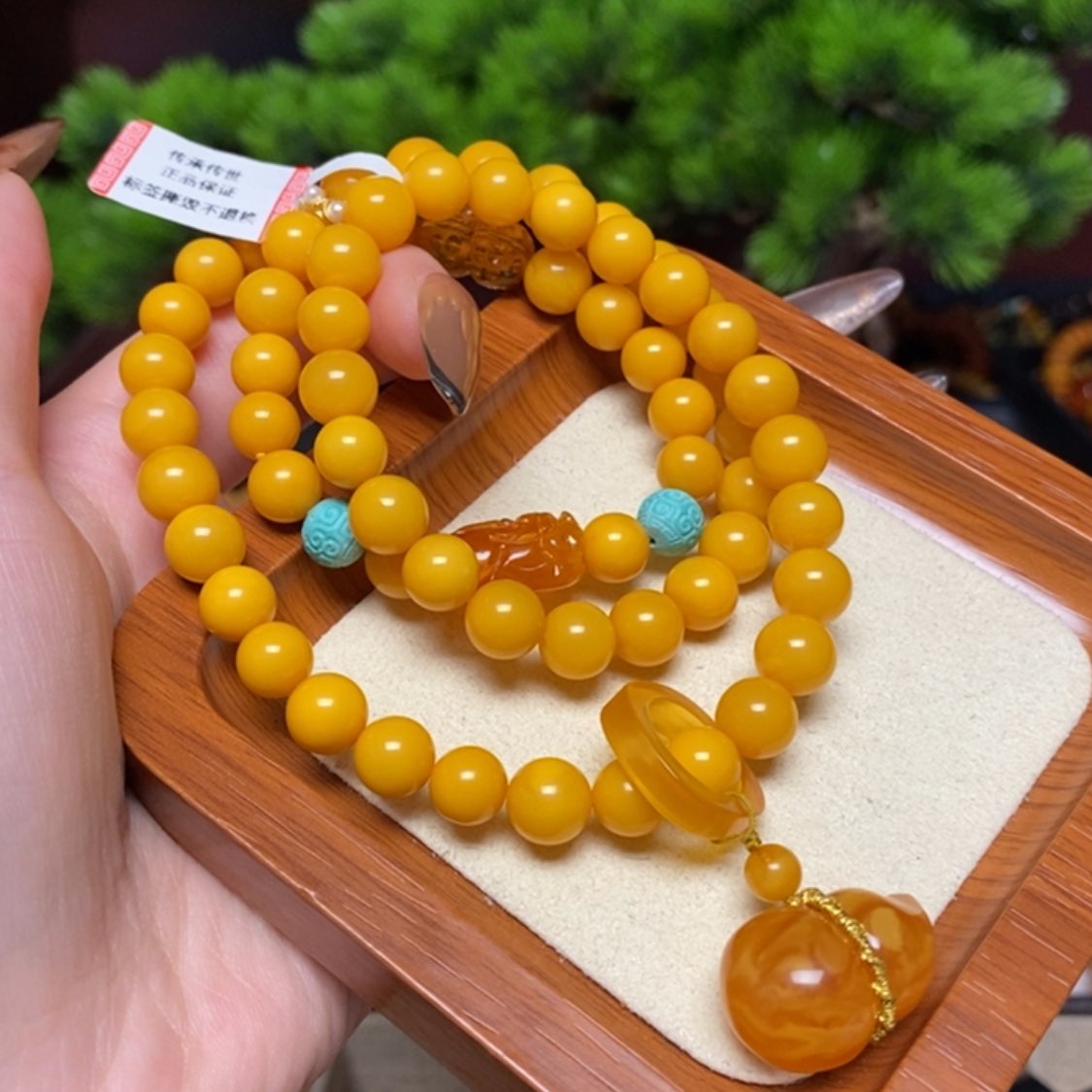 【闪购商品】蜜蜡颈饰未镶嵌