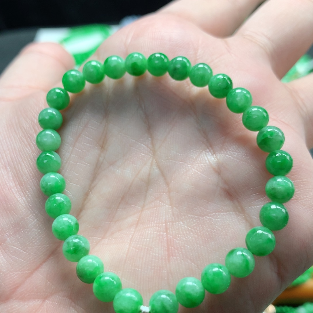 翡翠未镶嵌手链翡翠