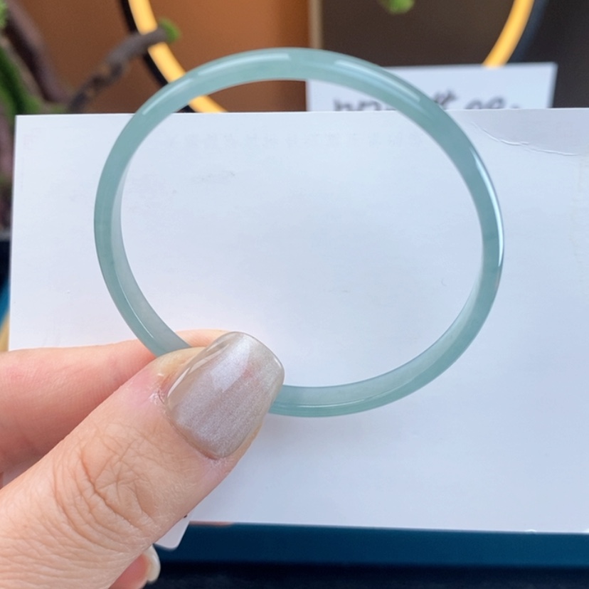 【闪购商品】翡翠未镶嵌手镯52放漏