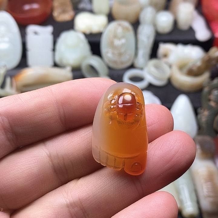 玛瑙/玉髓挂件未镶嵌