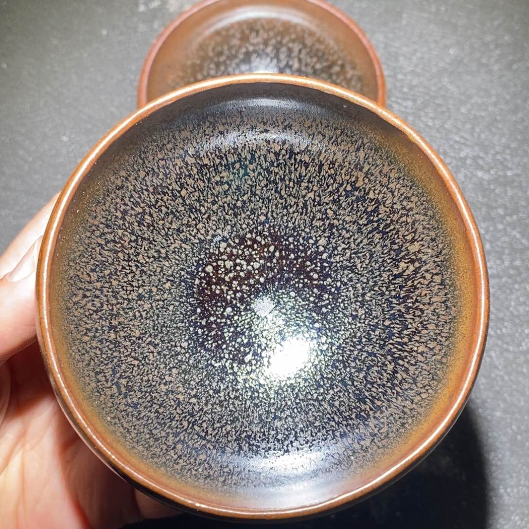 自***得茶盏建窑建盏主人杯